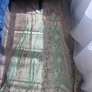 Emeralda fashion cotton maxi dress size 14